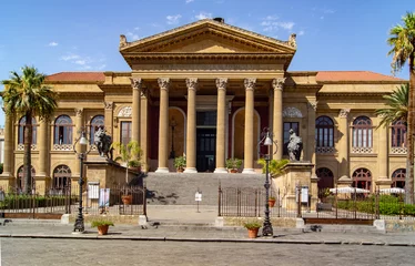 Tuinposter Teatro massimo, Palermo © Cristian