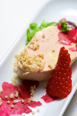 Foie with fruit