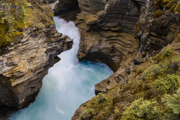 Sunwapta Falls, Canada, Rocky Mountains