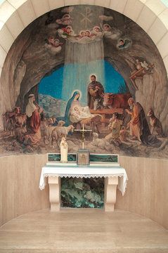 Nativity Mural, Bethlehem, Israel
