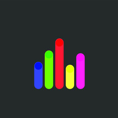 colorful creative logo vector illustration
