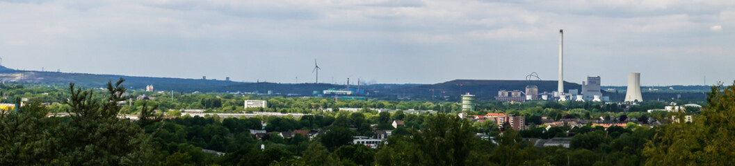 Obraz premium Panorama des Ruhrgebiets