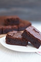 chocolate cake with chocolate
