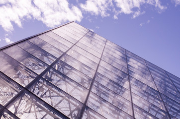 Modern Glass and Steel Structure