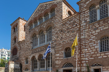 Byzantine Church of St. Demetrios in Thessaloniki, Greece