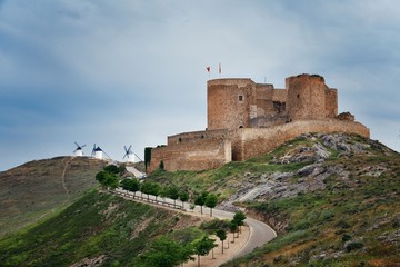 Fototapeta na wymiar Consuegra Castle