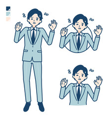 simple suit businessman_panic