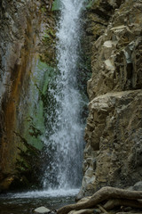 Fototapeta na wymiar Millomeris Waterfalls in Cyprus.