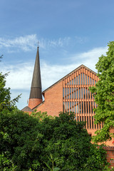 Lutheran church and parish in Dunaujvaros, Hungary