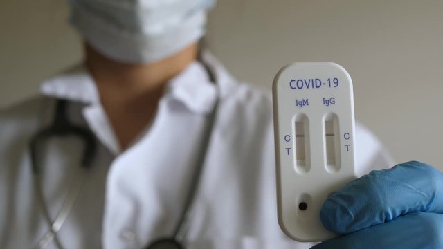 antibody immunological serological quick covid covid-19 test negative thumb