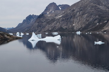 Prins christiansund fjord in greenland