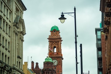 Fototapeta na wymiar Manchester street view
