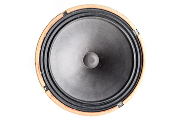 an Antique Soviet woofer 5gd-3 from vintage acoustics Symphony.