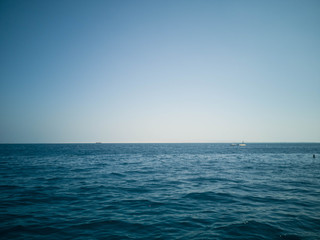 Obraz premium View of the Red sea in Hurghada, Egypt.