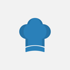 chef hat. Simple modern icon design illustration.