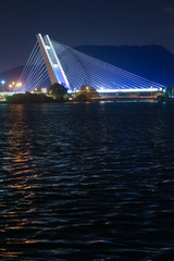 bridge at night