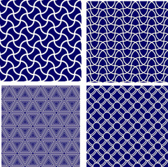 set of seamless geometric pattern with geometric shapes,Fabric pattern,Tile pattern,Carpet pattern,Wallpaper pattern