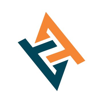 FF, bf, fzf, z, bzf, zff initial geometric letterlogo and vector icon