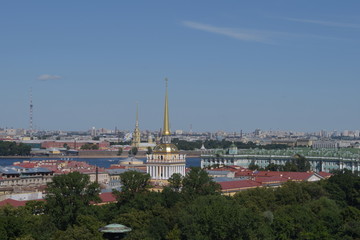 View Of St Petersburg, Russia.