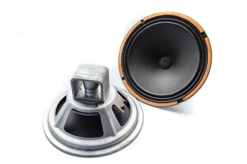 an Antique Soviet woofer 5gd-3 from vintage acoustics Symphony.