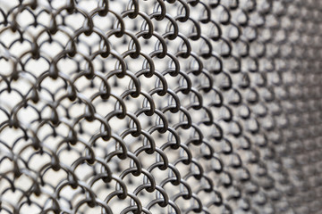 metal fence background