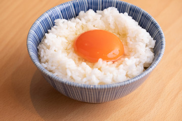 卵かけご飯 raw egg on rice