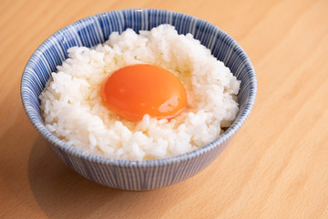 卵かけご飯 raw egg on rice