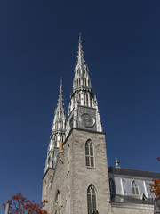 Fototapeta na wymiar Cathedral steeples 