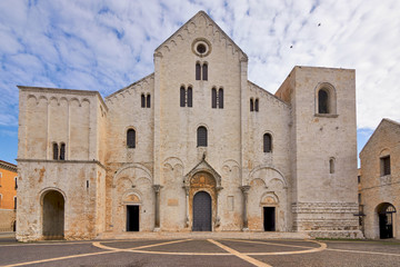 Basilica of Saint Nicolas Also Known As Basilica San Nicola de Bari At Bari Apulia Puglia Italy