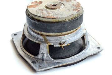 Medium frequency speakers 15gd-11a. Soviet vintage acoustics, elements of a music column.