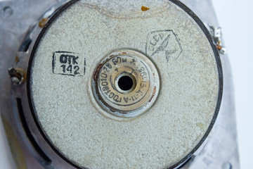 Medium frequency speakers 15gd-11a. Soviet vintage acoustics, elements of a music column.