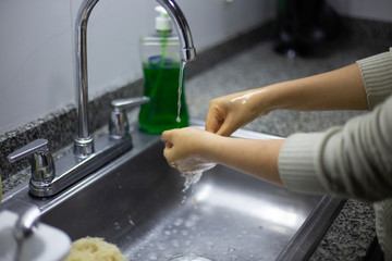 Hand washing lavado de manos