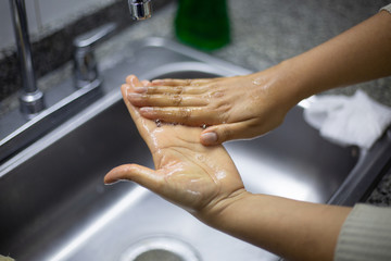 Hand washing lavado de manos