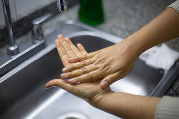 Hand washing lavado de manos