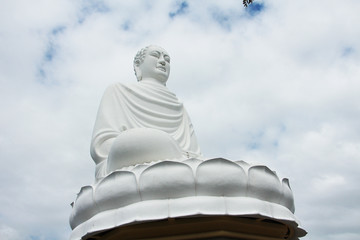 big white buddha