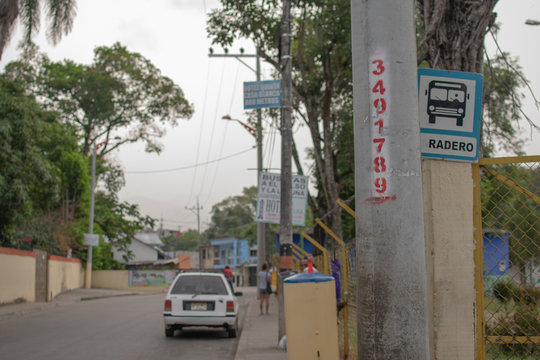 Paradero de bus