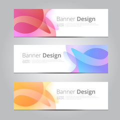 Vector abstract design background texture  banner template.