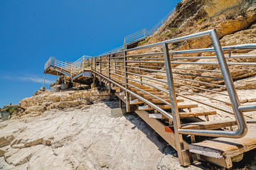 Staircase Beach Access. Pismo Beach, Central California Coast