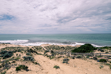Playa de tarifa  arena natural
