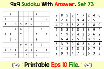 Sudoku Puzzle Games Easy to Hard with Answer