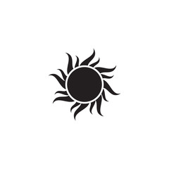 Vector Icon Logo Template Sun