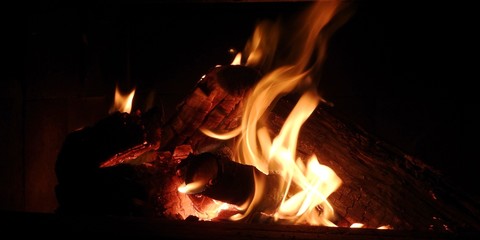 Wood Fireplace