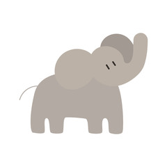 Fototapeta premium Cute Elephant Vector