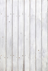 Texture of olden wood planks with paint of white color