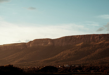 Mountainside in South Africa