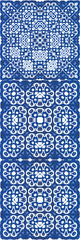 Antique portuguese azulejo ceramic.