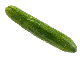 Cucumber vegetable isolated on white background