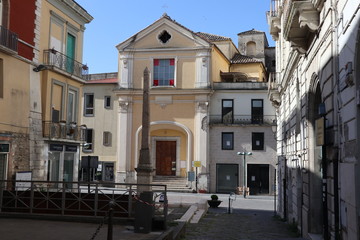 Benevento - Chiesa di Sant'Anna da piazza Papiniano