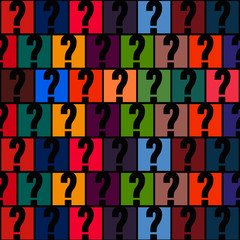 affiche collection point d'interrogation