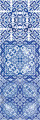 Portuguese vintage azulejo tiles.